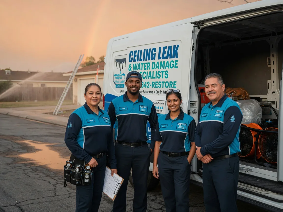 Ceiling Leak Cleanup company in Vancleave, MS