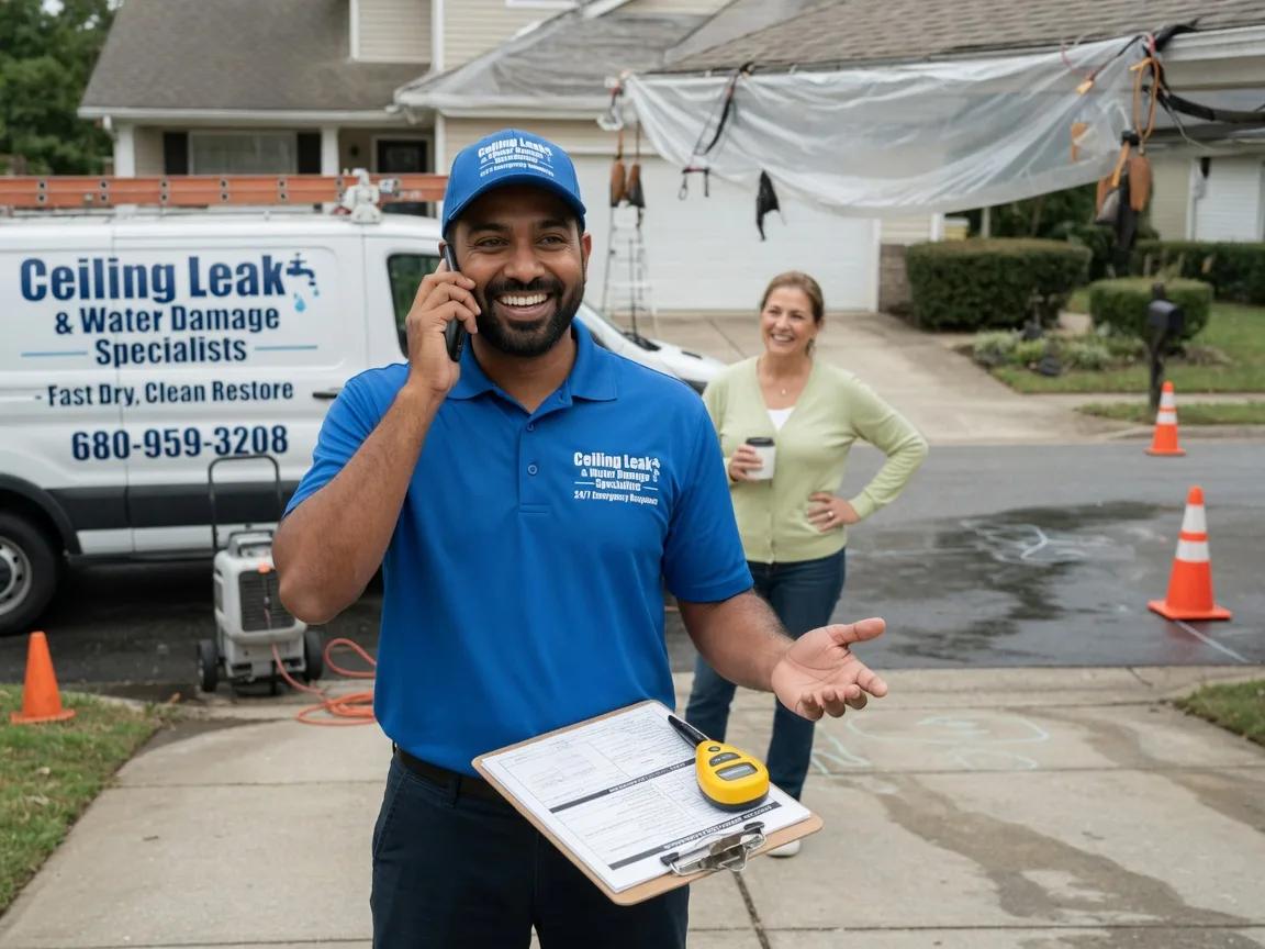 Ceiling Leak Cleanup Vancleave, MS FAQs